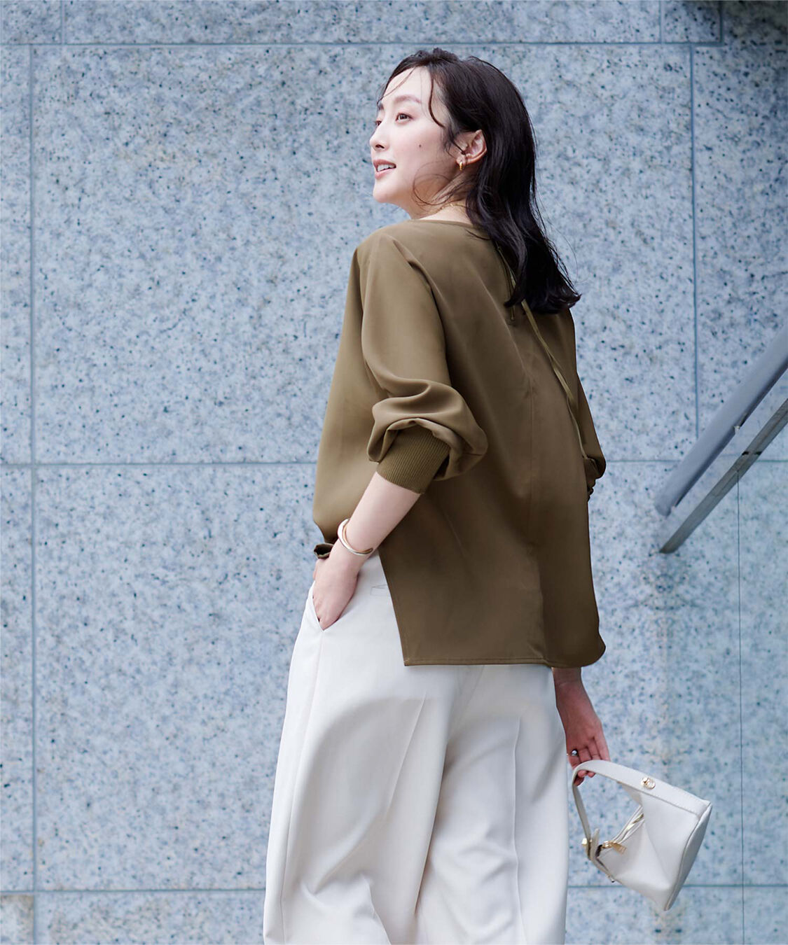 ur's「ボートネックドルマンスリーブプルオーバー」|プルオーバー|