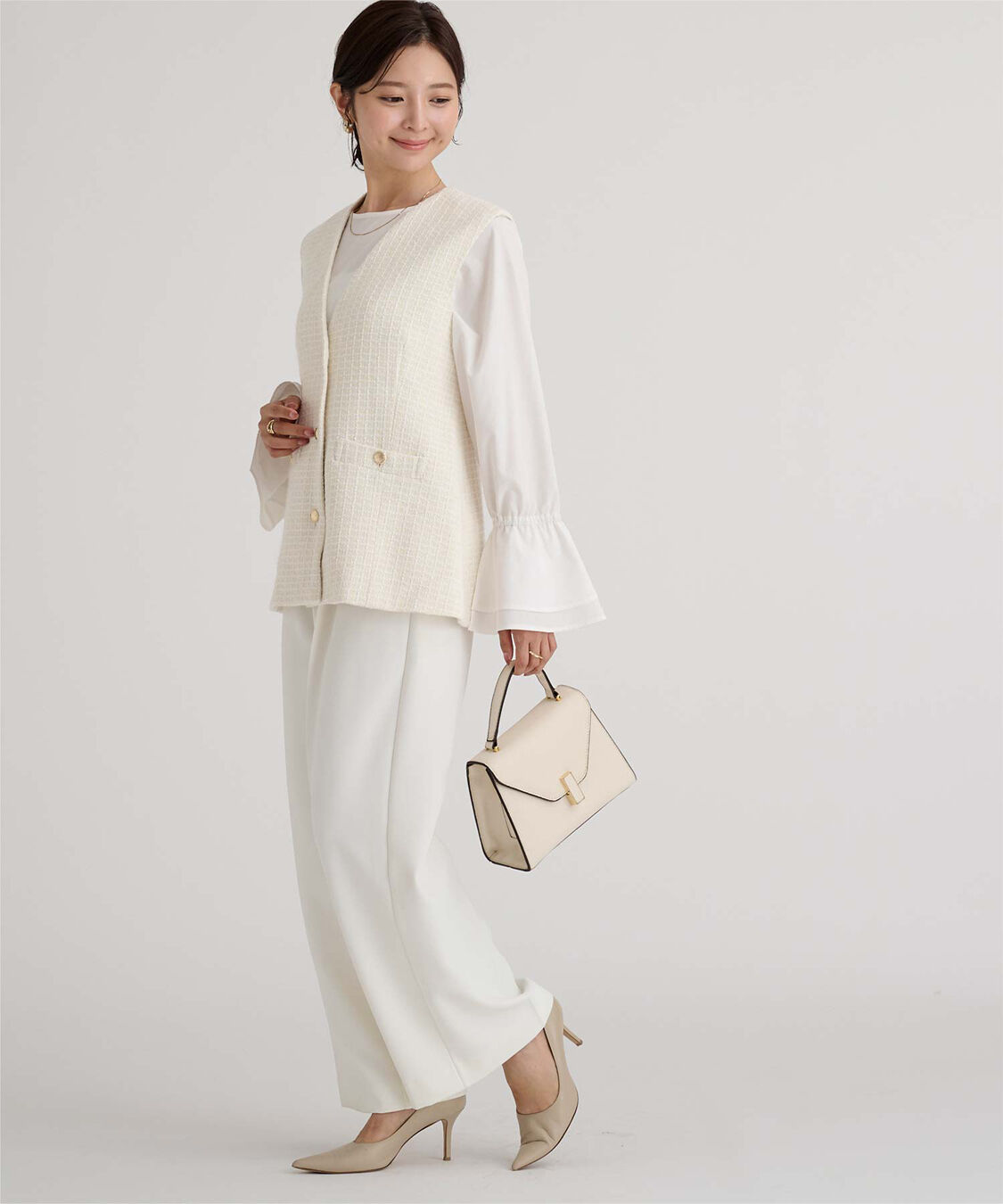 ur's「ツイードジレベスト」|ベスト・ジレ|