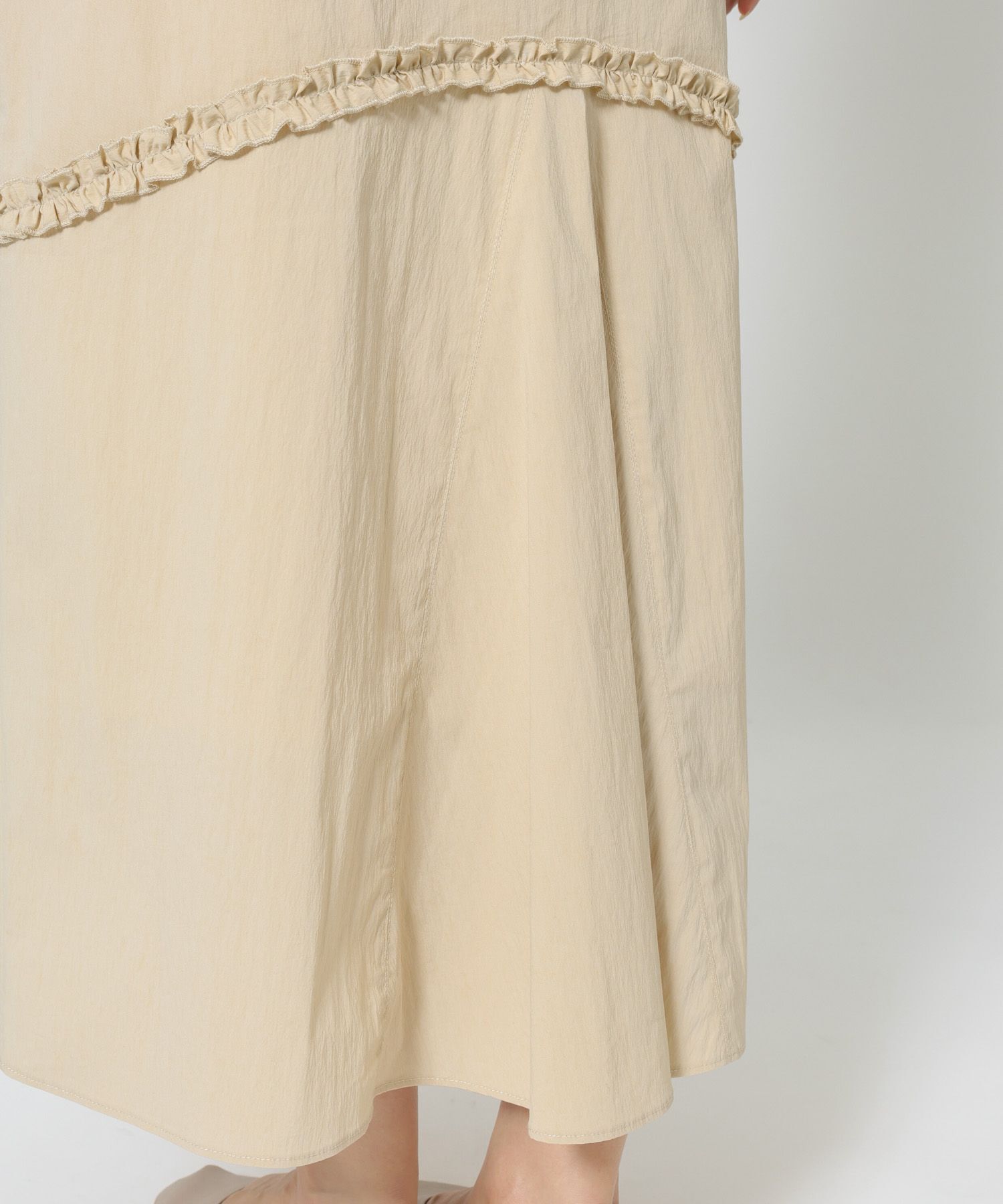 BABYLONE「コットンナイロンフリルスカート」|スカート|