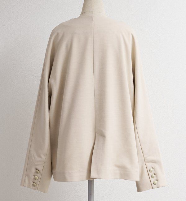  「ラペルレスジャケット」|ノーカラージャケット|