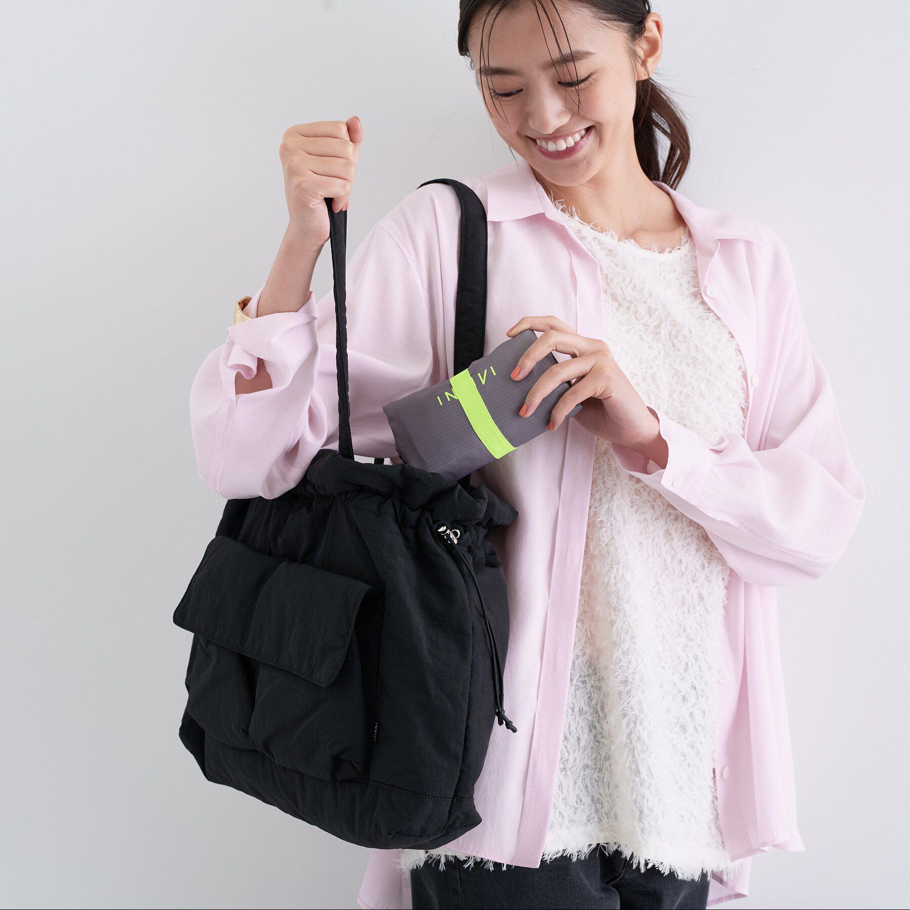 INDIVI「ポケッタブル保冷エコバッグ」|エコバッグ|