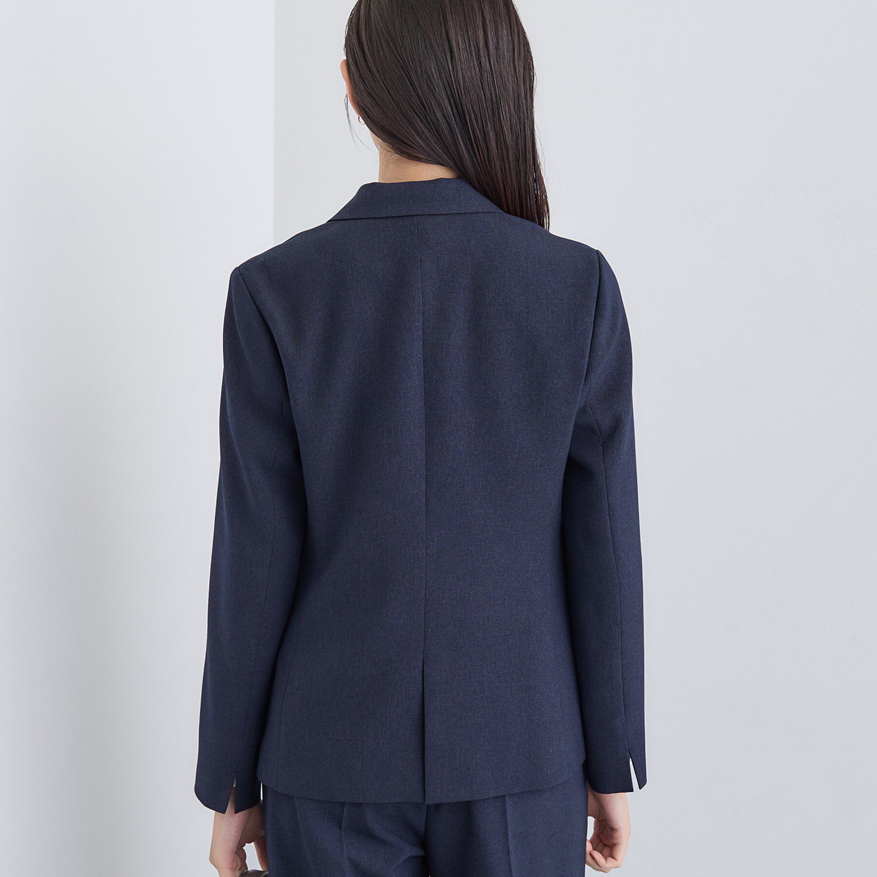 INDIVI「【洗える／通勤／スーツ】メランジストレッチ テーラージャケット」|スーツ|