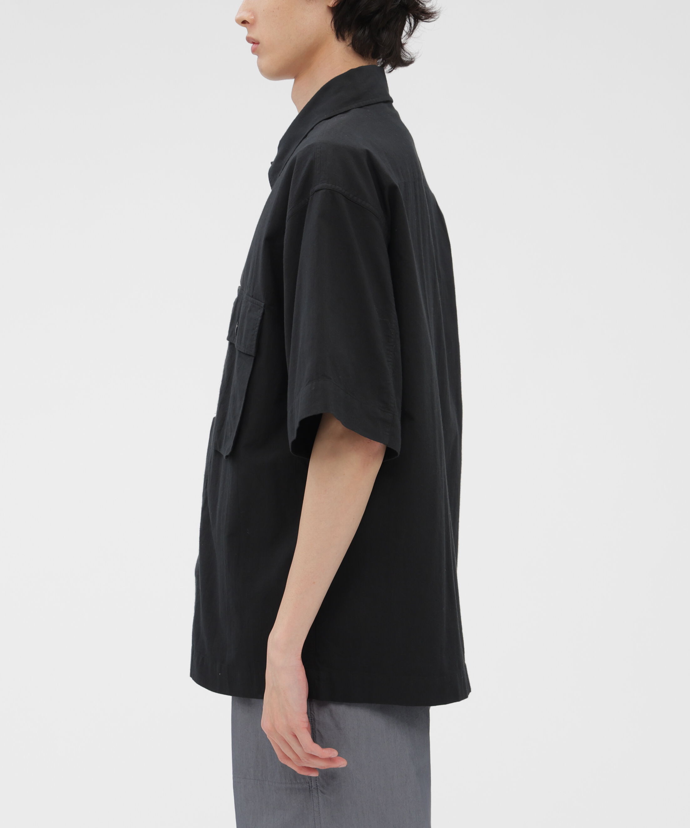 MHL.「GARMENT DYED FINE COTTON OXFORD SHIRT」|シャツ・ブラウス|