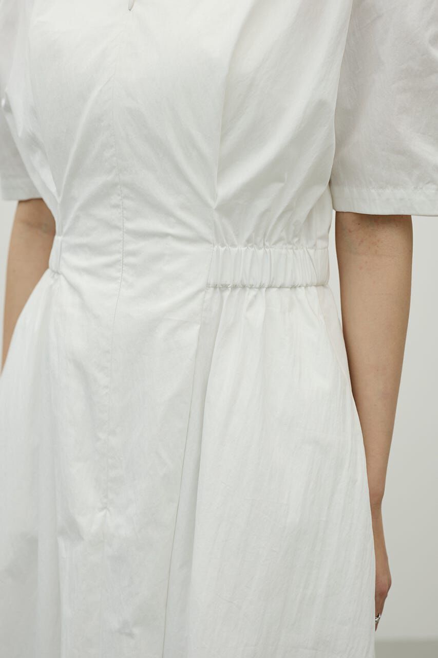 STYLEMIXER「ウエストギャザーシャツワンピース」|ワンピース|