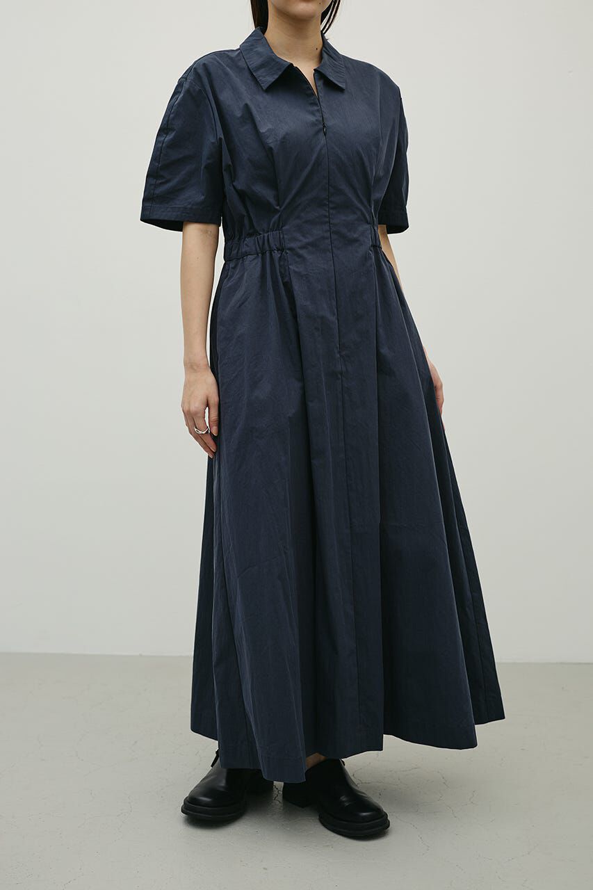 STYLEMIXER「ウエストギャザーシャツワンピース」|ワンピース|