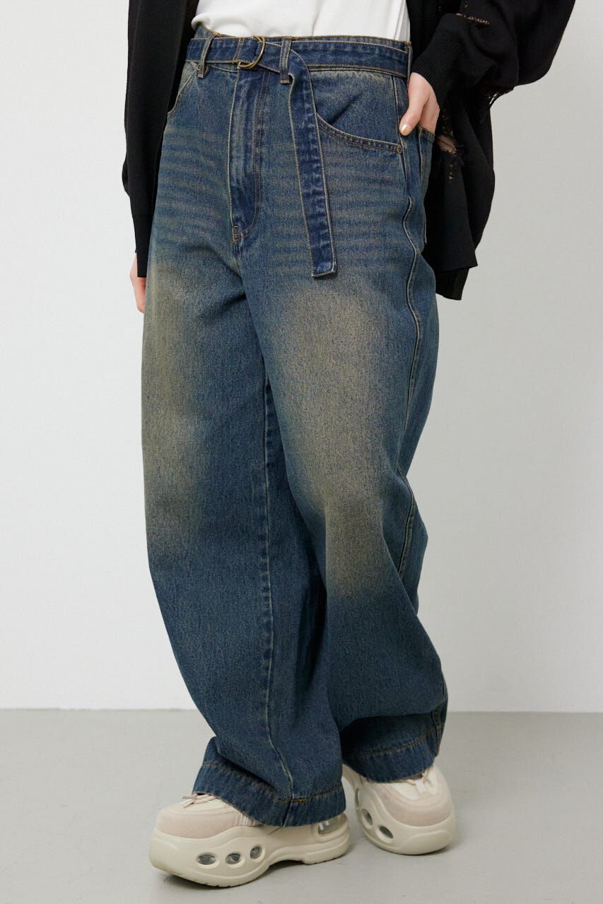 RODEO CROWNS「BAZOOKA パンツ」|デニム|BLU