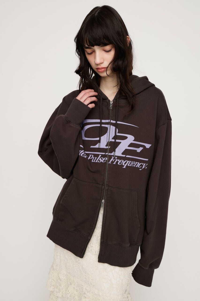 SLY「LOGO OVER HOODIE」|パーカー|