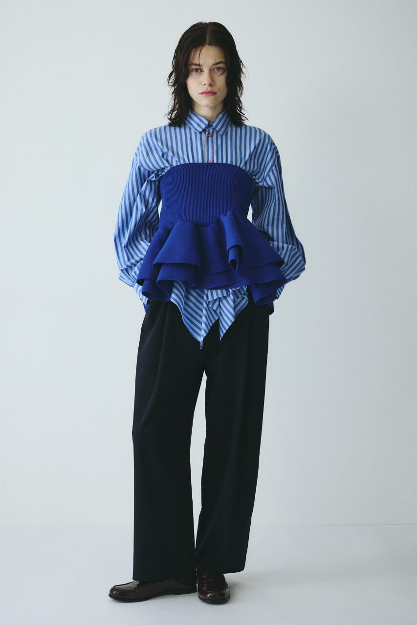 HeRIN.CYE「Frill hem bustier」|チューブトップ|