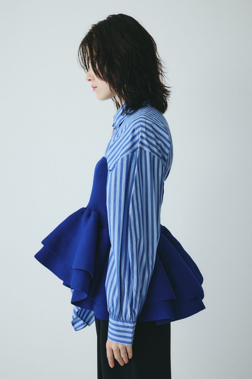 HeRIN.CYE「Frill hem bustier」|チューブトップ|