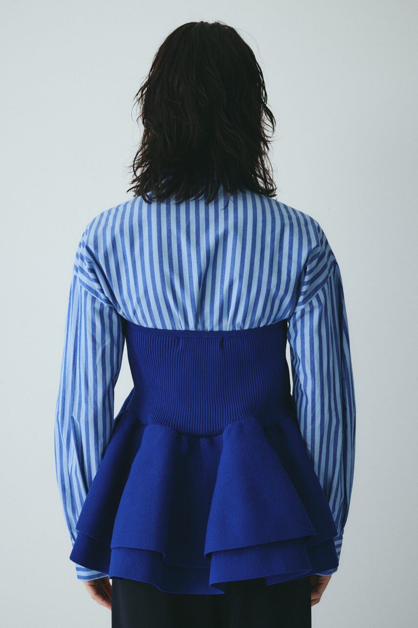 HeRIN.CYE「Frill hem bustier」|チューブトップ|