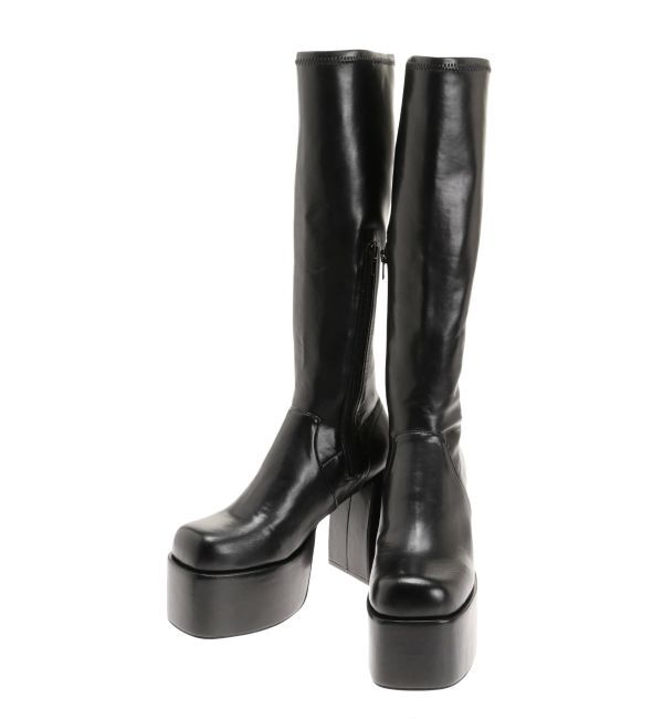 EMODA「バルキープランプフィットブーツ」|ロングブーツ|