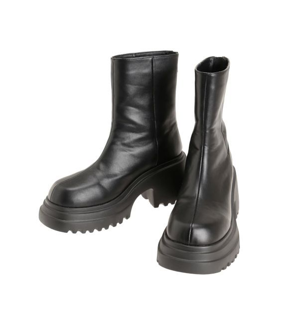 EMODA「バックジップブーツ」|ショートブーツ|