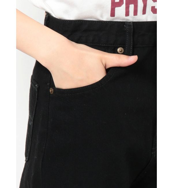 Ungrid「ハイウエストオーガニックコットンルーズデニム」|デニム|