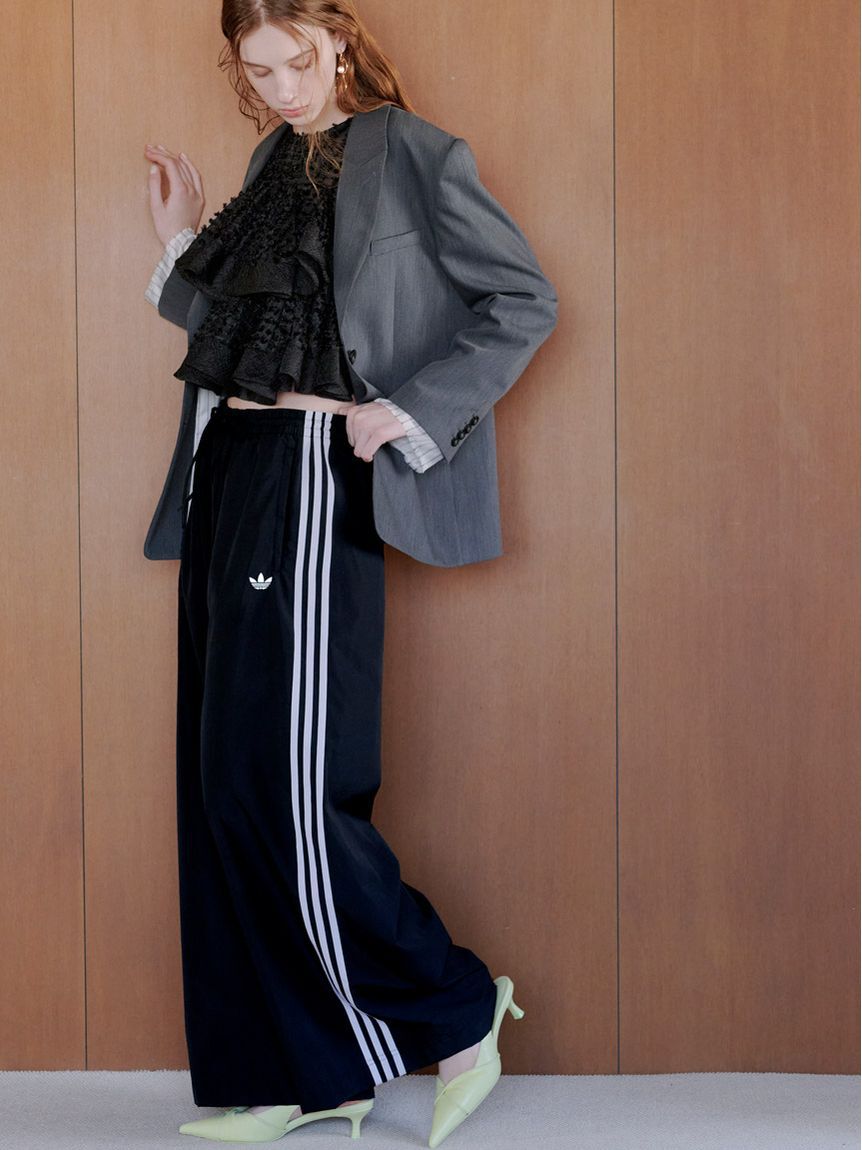 SNIDEL「ラッフルジャガードボリュームブラウス」|シャツ・ブラウス|