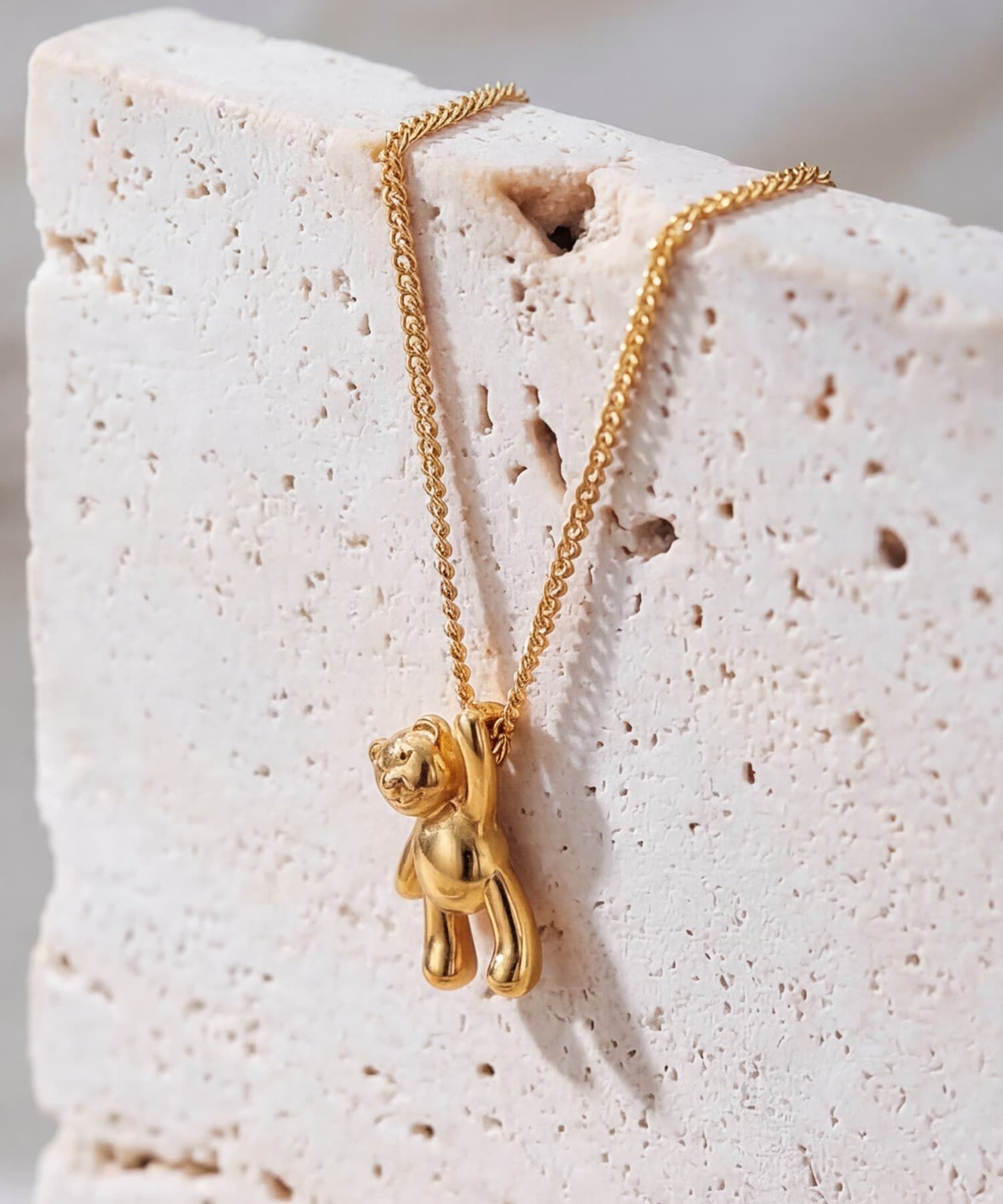 STYLE DELI「【DELI by】ベアモチーフペンダントネックレス」|ネックレス|