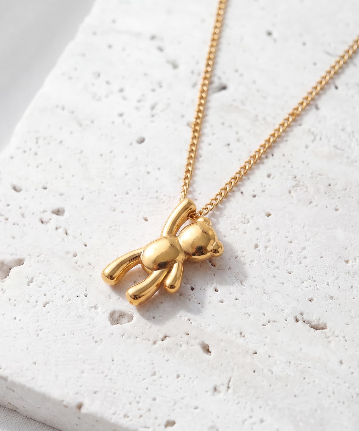 STYLE DELI「【DELI by】ベアモチーフペンダントネックレス」|ネックレス|