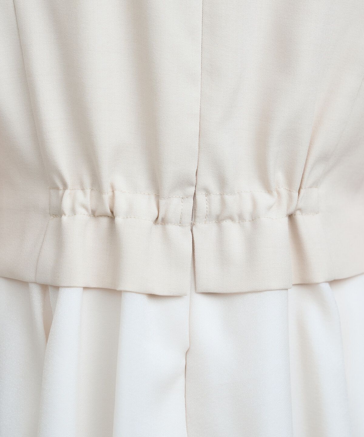 アンドクチュール「ショートジレレイヤードワンピース」|ワンピース|