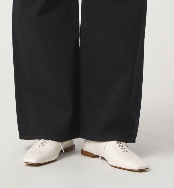 ODETTE E ODILE「ファインレースアップ フラット10&uarr;」|パンプス|