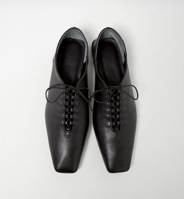 ODETTE E ODILE「ファインレースアップ フラット10&uarr;」|パンプス|