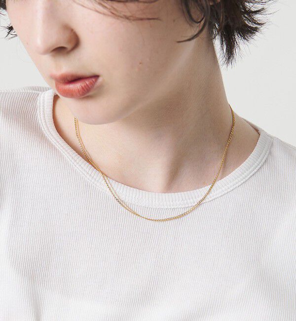 UNITED ARROWS「＜MARIHA＞S/R 2連 ネックレス」|ネックレス|
