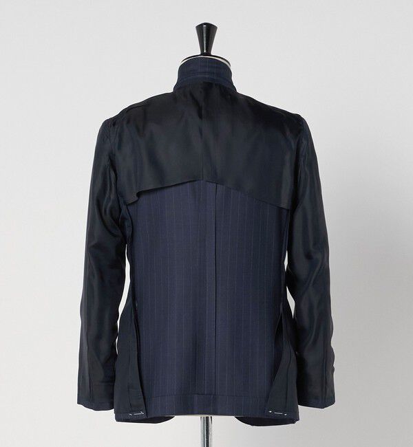 UNITED ARROWS「シャークスキン ストライプ シングル3B  スーツ S‐MODEL ヨコストレッチ・撥水・防しわ」|スーツ|