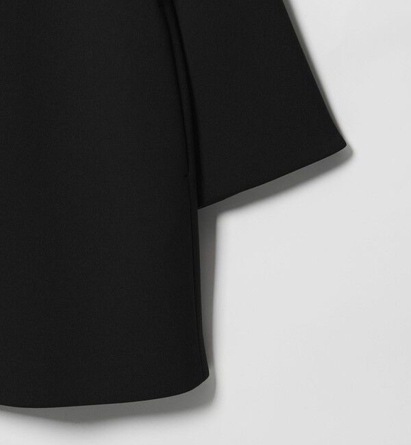 UNITED ARROWS「SPONGY Aライン ミドルコート」|ノーカラーコート|