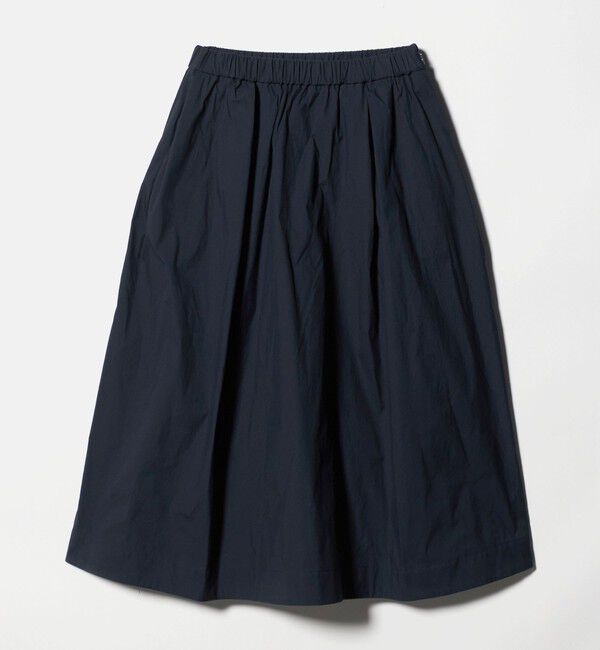 UNITED ARROWS「ボリューム タック スカート ‐ウォッシャブル‐」|スカート|NAVY