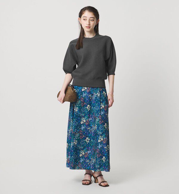 UNITED ARROWS「ハマグリステッチ パフスリーブ ニット ‐ウォッシャブル‐」|ニット・セーター|