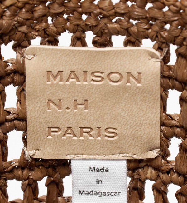 UNITED ARROWS「＜MAISON N.H PARIS＞SUCRE RFA トートバッグ」|かごバッグ|