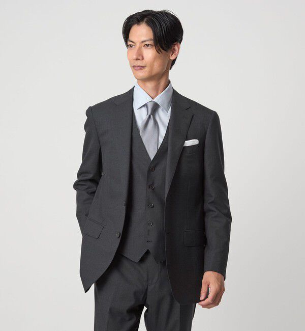 UNITED ARROWS green label relaxing「REDA トロピカル 無地 5B スーツベスト」|スーツ|