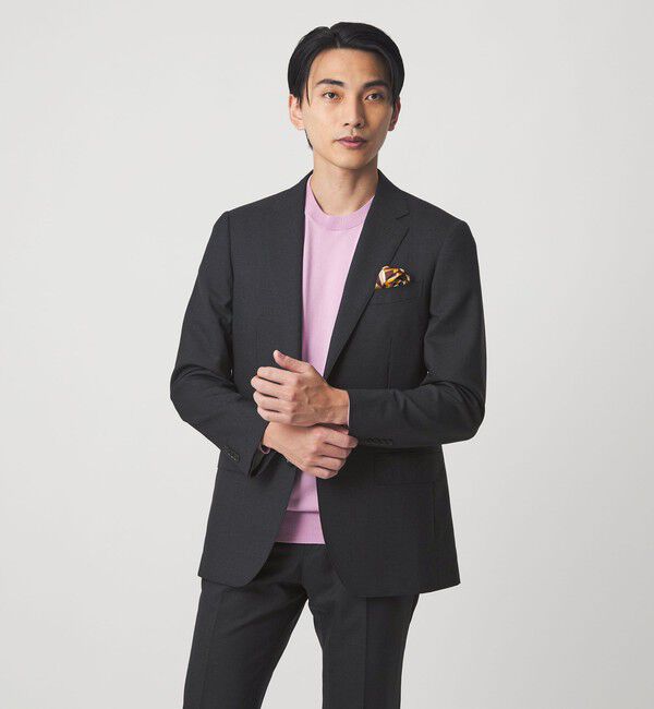 UNITED ARROWS green label relaxing「REDA トロピカル 無地 2B RV スーツジャケット」|スーツ|