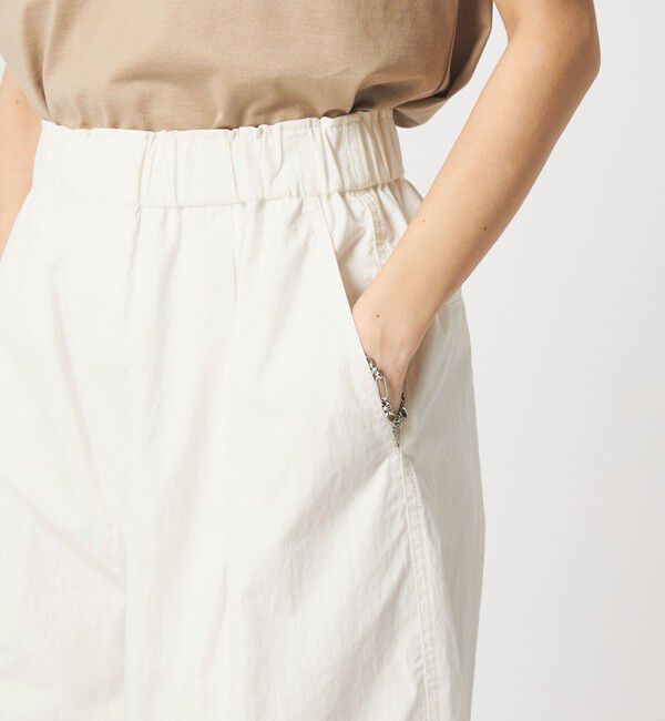 UNITED ARROWS green label relaxing「［size SHORTあり］イージー カーブ パンツ オフホワイト ウォッシャブル」|その他|