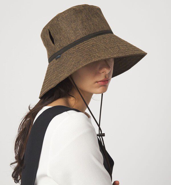 UNITED ARROWS green label relaxing「【別注】＜コカゲル＞ シートワイド ハット UVカット」|ハット|