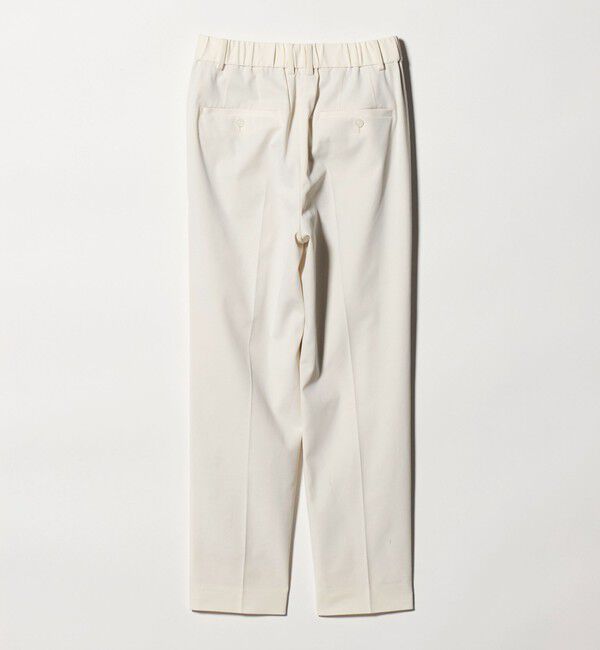 UNITED ARROWS green label relaxing「［size SHORT/TALLあり］Daily Chic タック スリム パンツ オフホワイト」|スラックス|