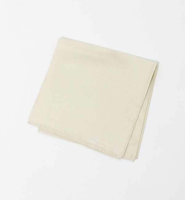 UNITED ARROWS green label relaxing「GLR シルク ソリッド ポケットチーフ」|その他|BEIGE
