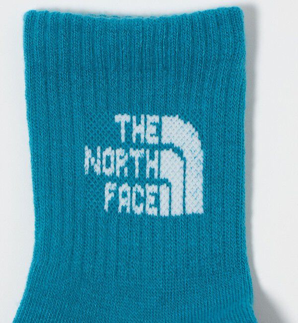 UNITED ARROWS green label relaxing「＜THE NORTH FACE＞ジャガード ロゴ 3P クルーソックス / キッズ  」|ソックス|