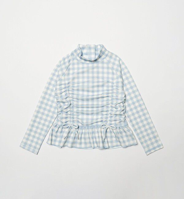 UNITED ARROWS green label relaxing「GLR ギンガム ラッシュガード セット / 水着 / キッズ 100cm-130cm」|スポーツ|