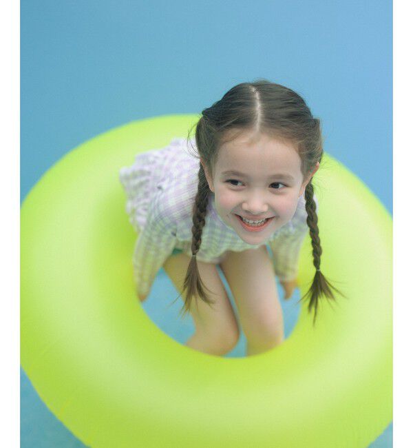 UNITED ARROWS green label relaxing「GLR ギンガム ラッシュガード セット / 水着 / キッズ 100cm-130cm」|スポーツ|