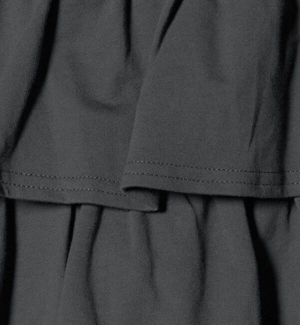 UNITED ARROWS green label relaxing「ミニ裏毛 フリル キュロット（ダークグレー）100cm-130cm」|その他|