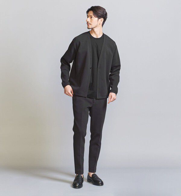 BEAUTY&YOUTH UNITED ARROWS「【WEB限定 WARDROBE SMART】ダブルニット カーディガン/セットアップ対応【抗菌・防臭】」|カーディガン|