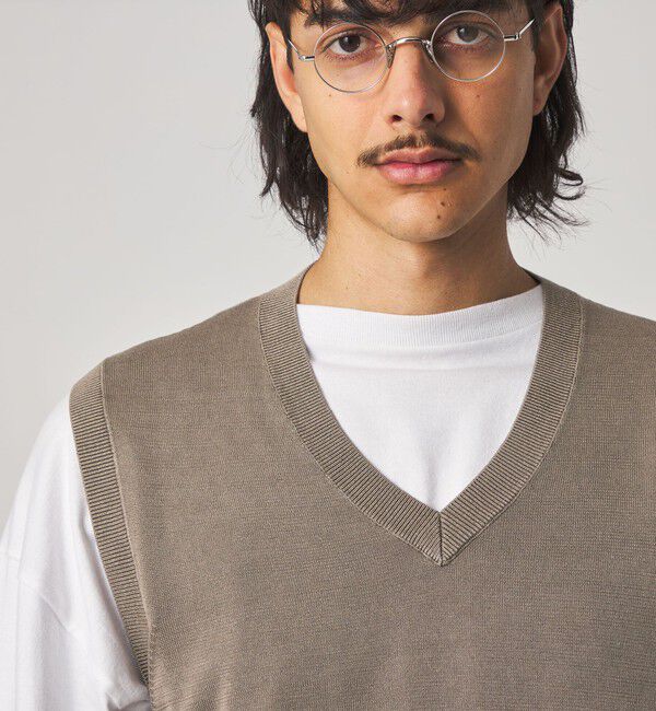 STEVEN ALAN「＜Steven Alan＞ フェード ニット ベスト」|ニット・セーター|