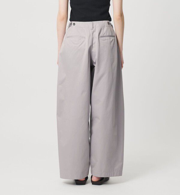 BEAUTY&YOUTH UNITED ARROWS「【WEB限定】バレルワイドチノパンツ ウォッシャブル」|チノ|