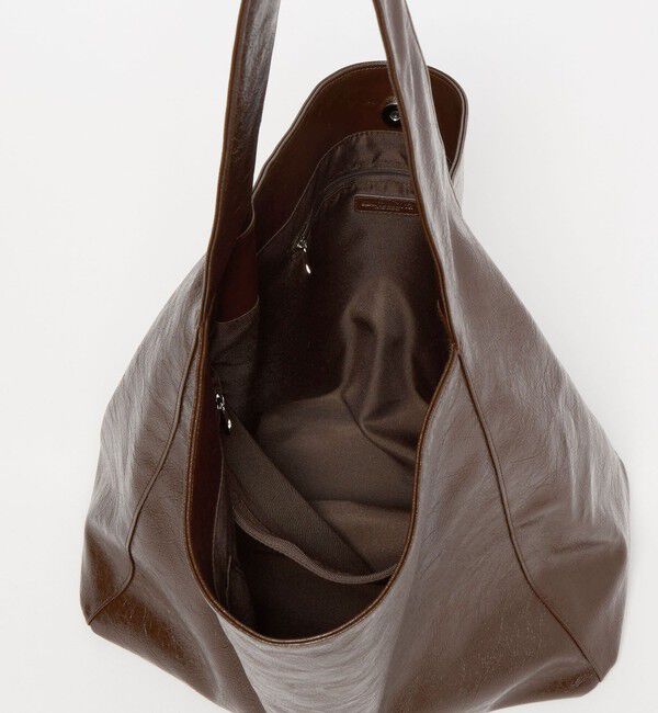 BEAUTY&YOUTH UNITED ARROWS「レザーライク ビッグ ワンショルダーバッグ」|ショルダー・メッセンジャー|