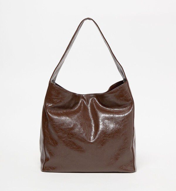 BEAUTY&YOUTH UNITED ARROWS「レザーライク ビッグ ワンショルダーバッグ」|ショルダー・メッセンジャー|