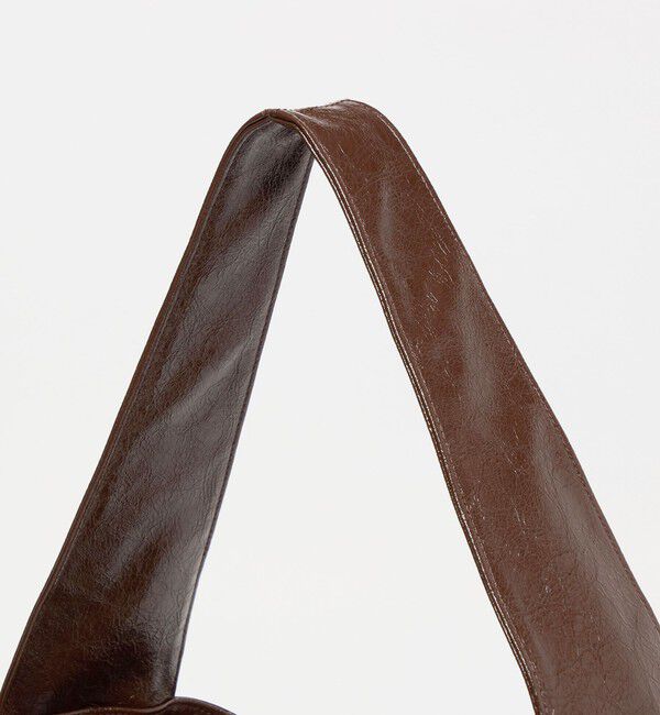 BEAUTY&YOUTH UNITED ARROWS「レザーライク ビッグ ワンショルダーバッグ」|ショルダー・メッセンジャー|