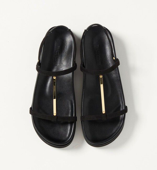 BEAUTY&YOUTH UNITED ARROWS「メタルプレート プラットフォーム サンダル」|サンダル|