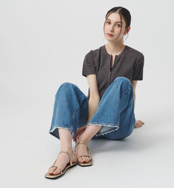 BEAUTY&YOUTH UNITED ARROWS「スマート ヘンケイ Tストラップ サンダル」|サンダル|