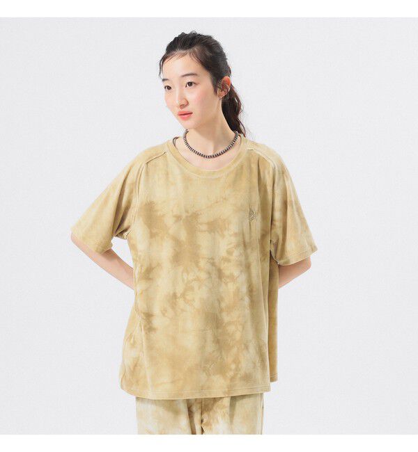 BEAMSBOY「【別注】NEEDLES / ベロア Uネック Tシャツ」|Tシャツ・カットソー|