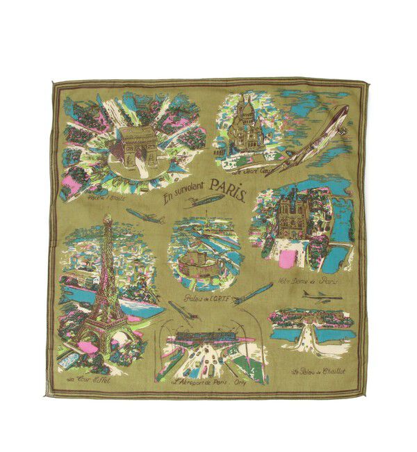 SHIPS for women「BINDU:パリマップバンダナ」|バンダナ・スカーフ|ケリー