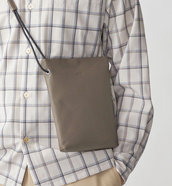 SHIPS「SHIPS: レザー ショルダーバッグ」|ショルダー・メッセンジャー|